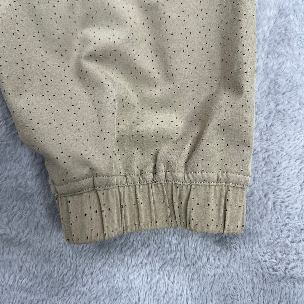 Lululemon Adapted State Perforated High-Rise Jogger Pants 8 Tan Women Activewear - Picture 6 of 11